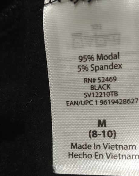 Sofia Vergara long sleeve Top Sweater Size Medium Black Color - Picture 10 of 12